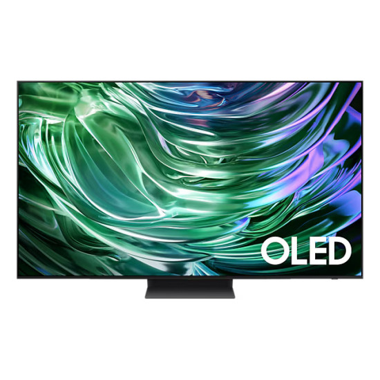 تلفزيون سمارت سامسونج، 55 بوصة، OLED ،4K، مزود بريسيفر داخلي، 55S90D - اسود