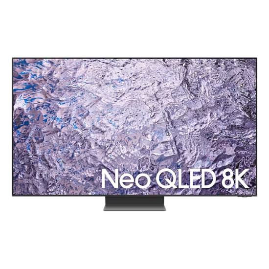 تلفزيون سمارت سامسونج، 75 بوصة، QLED ،8K، مزود بريسيفر داخلي، 75QN800C - اسود