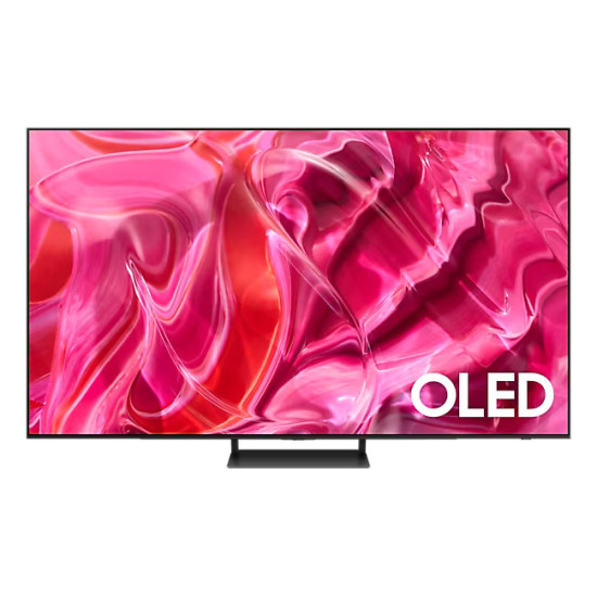 تلفزيون سمارت سامسونج، 77 بوصة، OLED ،4K، مزود بريسيفر داخلي، 77S90C - اسود