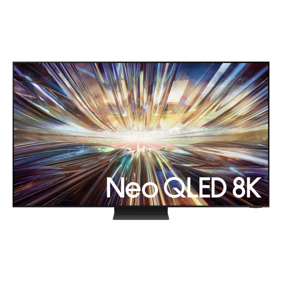 تلفزيون سمارت سامسونج، 85 بوصة، Neo QLED ،8K UHD، مزود بريسيفر داخلي، 85QN800D - اسود