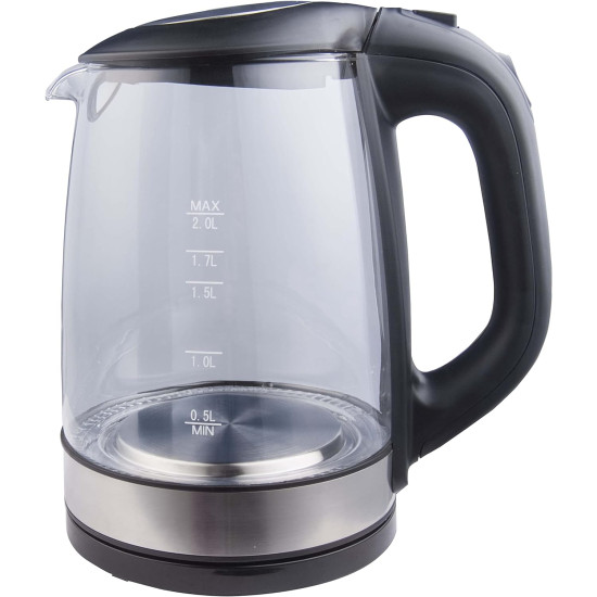 ميديا تك غلاية زجاج 2 لتر MT-K101 ميديا تك غلاية زجاج 2 لتر MT-K101