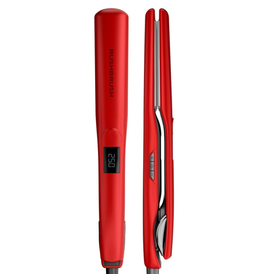 راش براش مكواه فرد الشعر 2 اللون احمر RB-X2Max Straightener Red