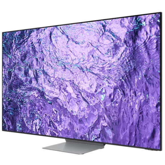 تلفزيون سمارت سامسونج، 55 بوصة، 8K، NEO QLED، مزود بريسيفر داخلي، 55QN700C - اسود فاتح