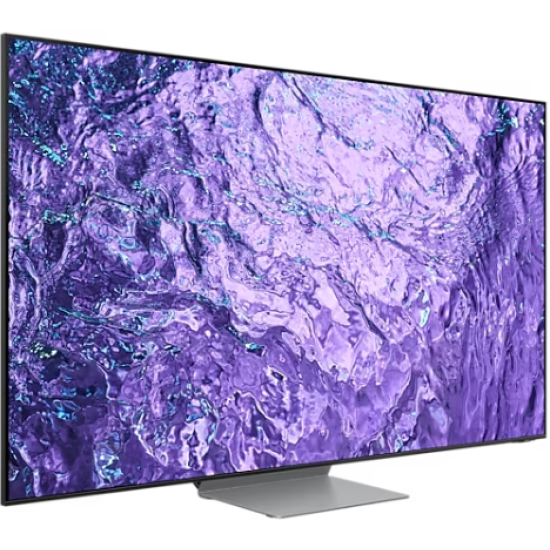 تلفزيون سمارت سامسونج، 55 بوصة، 8K، NEO QLED، مزود بريسيفر داخلي، 55QN700C - اسود فاتح